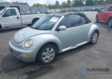 2003 Volkswagen New Beetle Gls from USA, damaged, VIN 3VWCK21Y03M316083